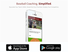 Tablet Screenshot of baseballblueprint.com